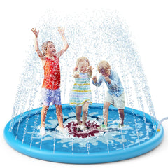 Jasonwell splash pad 68-inch diameter for outdoor kids water play.