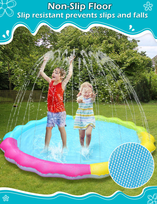 Jasonwell Splash Pad dog-friendly splash for pets and family play.
