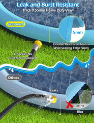 Jasonwell Splash Pad Water Sprays deliver fountain-like yard fun
