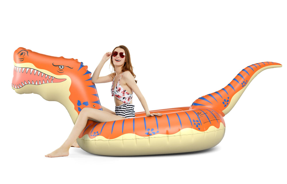 Jasonwell T-Rex float valve close-up highlighting fast inflation.