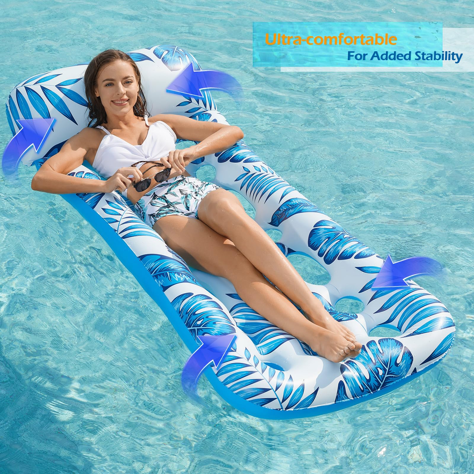 Jasonwell tanning float lets you sunbathe comfortably