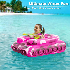 Jasonwell kid-friendly seat tank float with leg holes for easy cooling