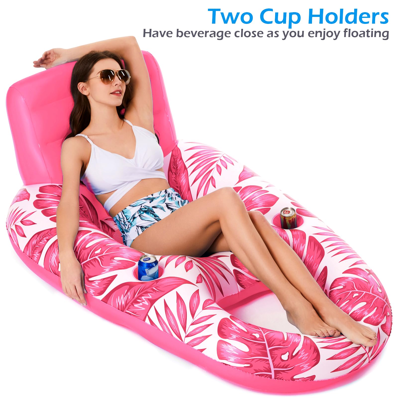 Jasonwell adult-size float offers stable, relaxing experience