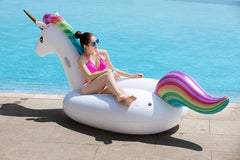 Durable raft-grade material holds over 400 pounds.