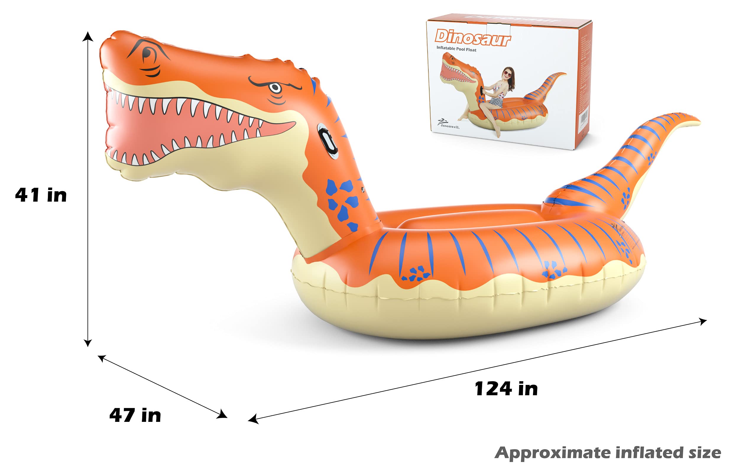 Jasonwell UV-resistant raft material shown in bright sunlight.