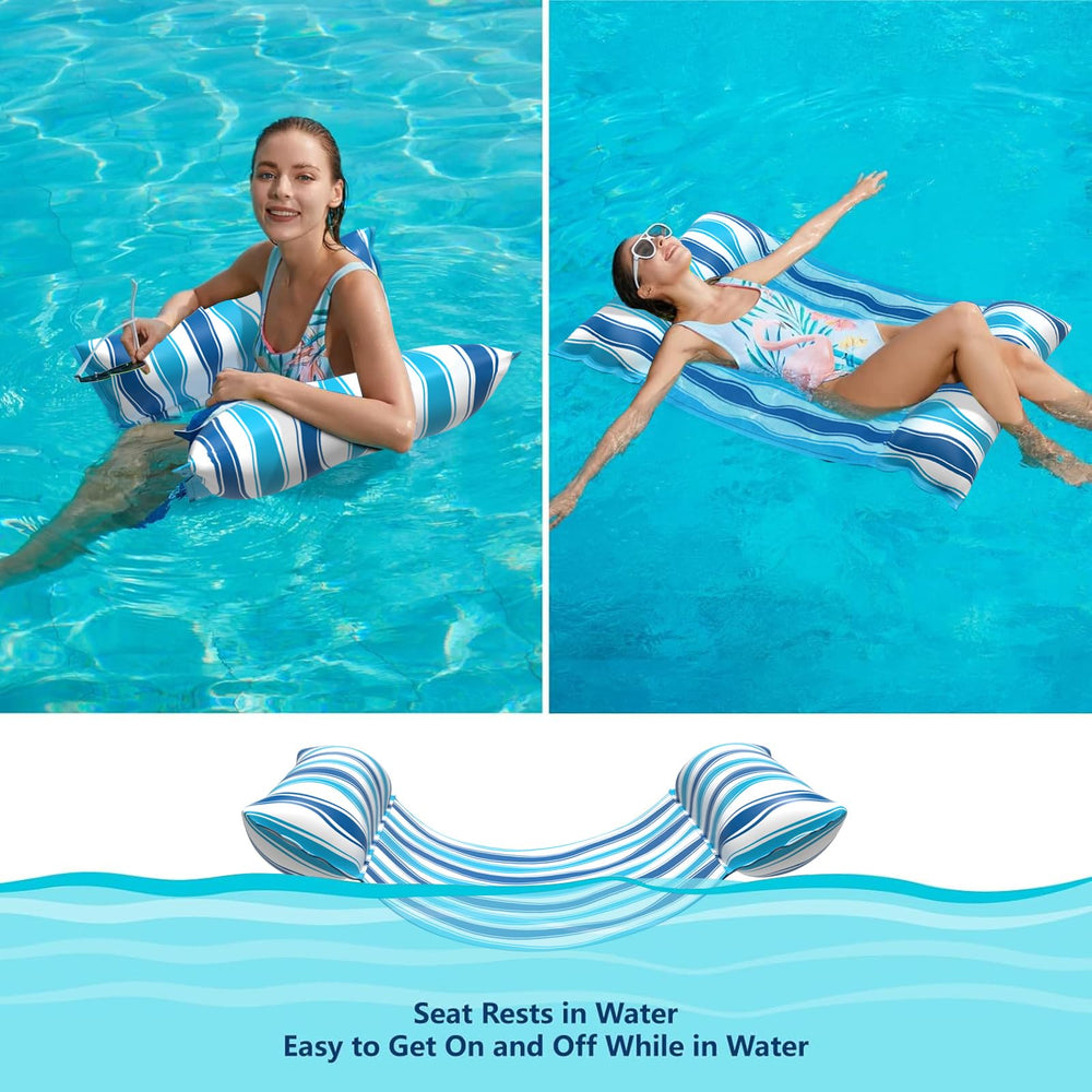 Jasonwell Water Hammock drifter mode smooths your ride across waves and water.