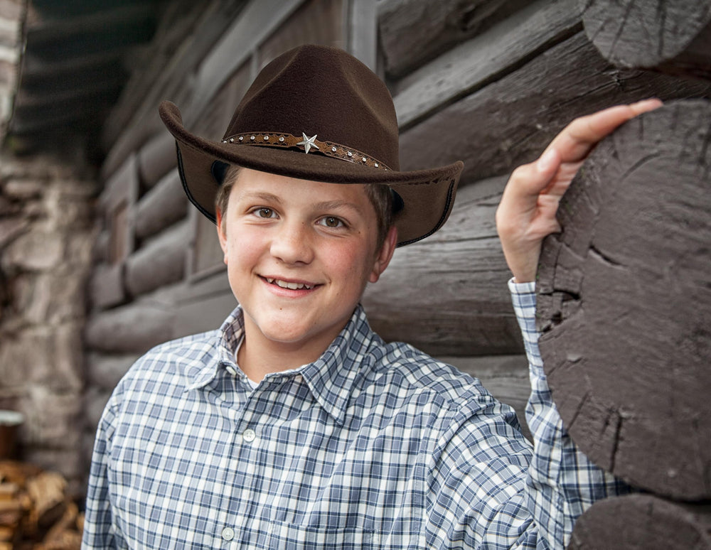 Jastore party cowboy hat idea for rodeo or western costumes