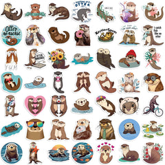 Jaurney 2-3.5 inch stickers in a 50-pack for versatile decorating.