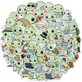 Jaurney turtle stickers on water bottles add durability and style