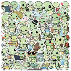 Jaurney turtle stickers make party favors fun and kid-friendly