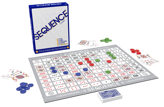Jax SEQUENCE playing cards enable flexible strategy for players