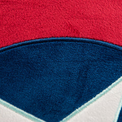 Jay Franco shield pillow in a kid's room enhances Avengers-themed decor