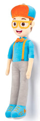 Jay Franco Blippi Plush Pillow Buddy in car trip for on-the-go snuggle