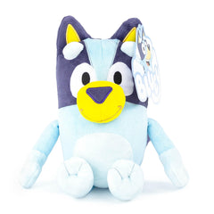 Jay Franco Bluey pillow buddy side view showcases compact cuddle buddy.