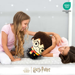 Jay Franco Harry Potter pillow buddy used during car travel and kids' play