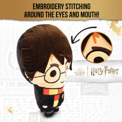 Jay Franco Harry Potter plush pillow buddy in a cozy living room setting