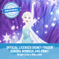 Jay Franco indoor-use Frozen design perfect for at-home sleepovers.
