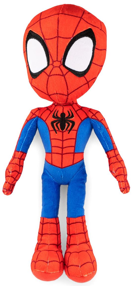 Jay Franco Marvel Spidey pillow buddy front view, soft 17-inch cuddle companion.