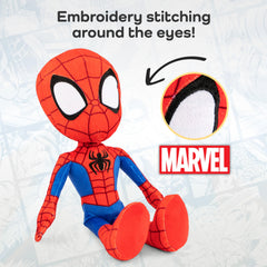 Jay Franco Marvel Spidey pillow buddy packaging with official logo.