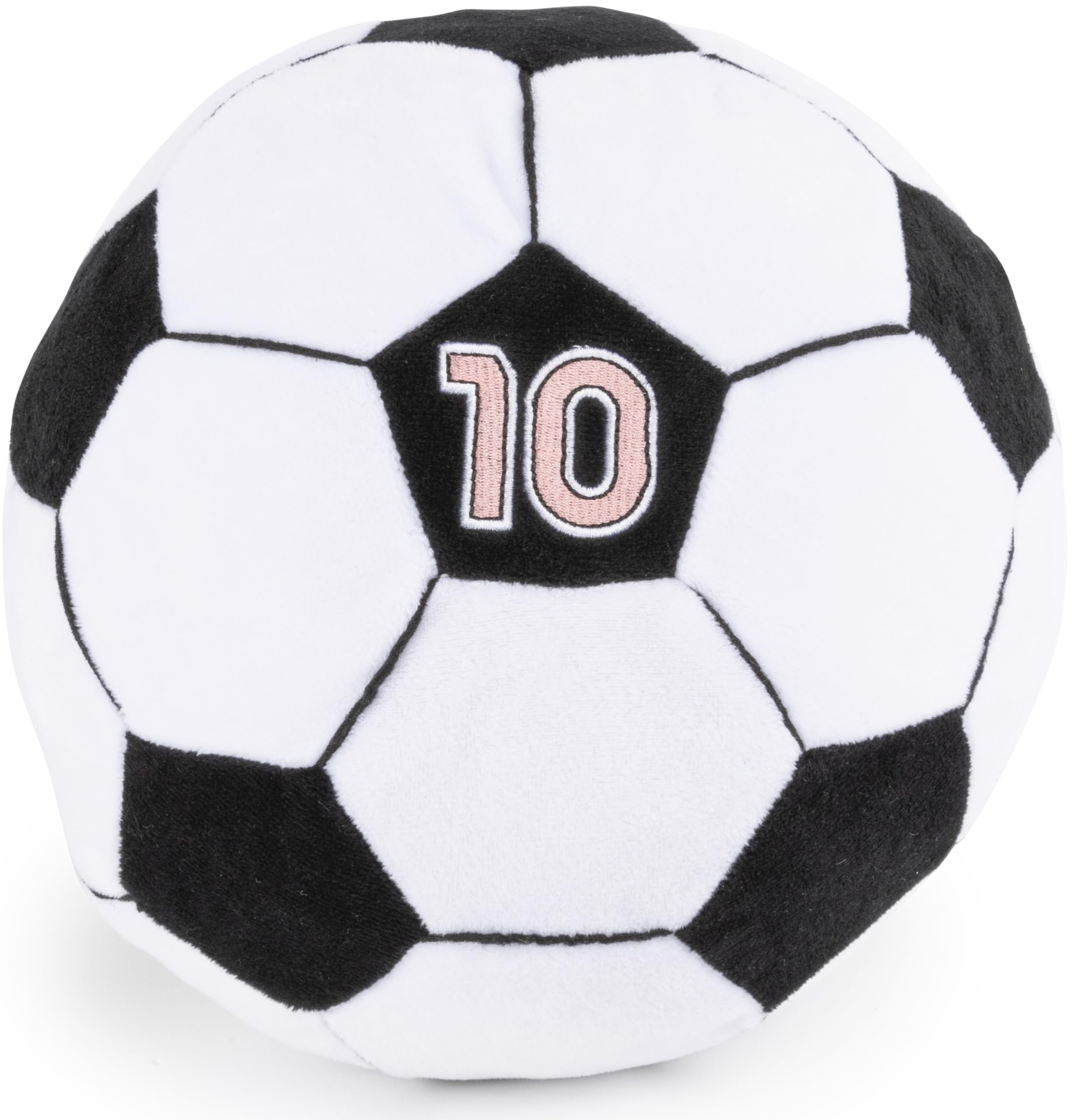 Jay Franco Messi plush pillow-ball front view for cozy lounging and soccer fan decor.
