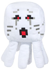 Jay Franco Minecraft Ghast pillow buddy close-up showing soft plush for comfy cuddles