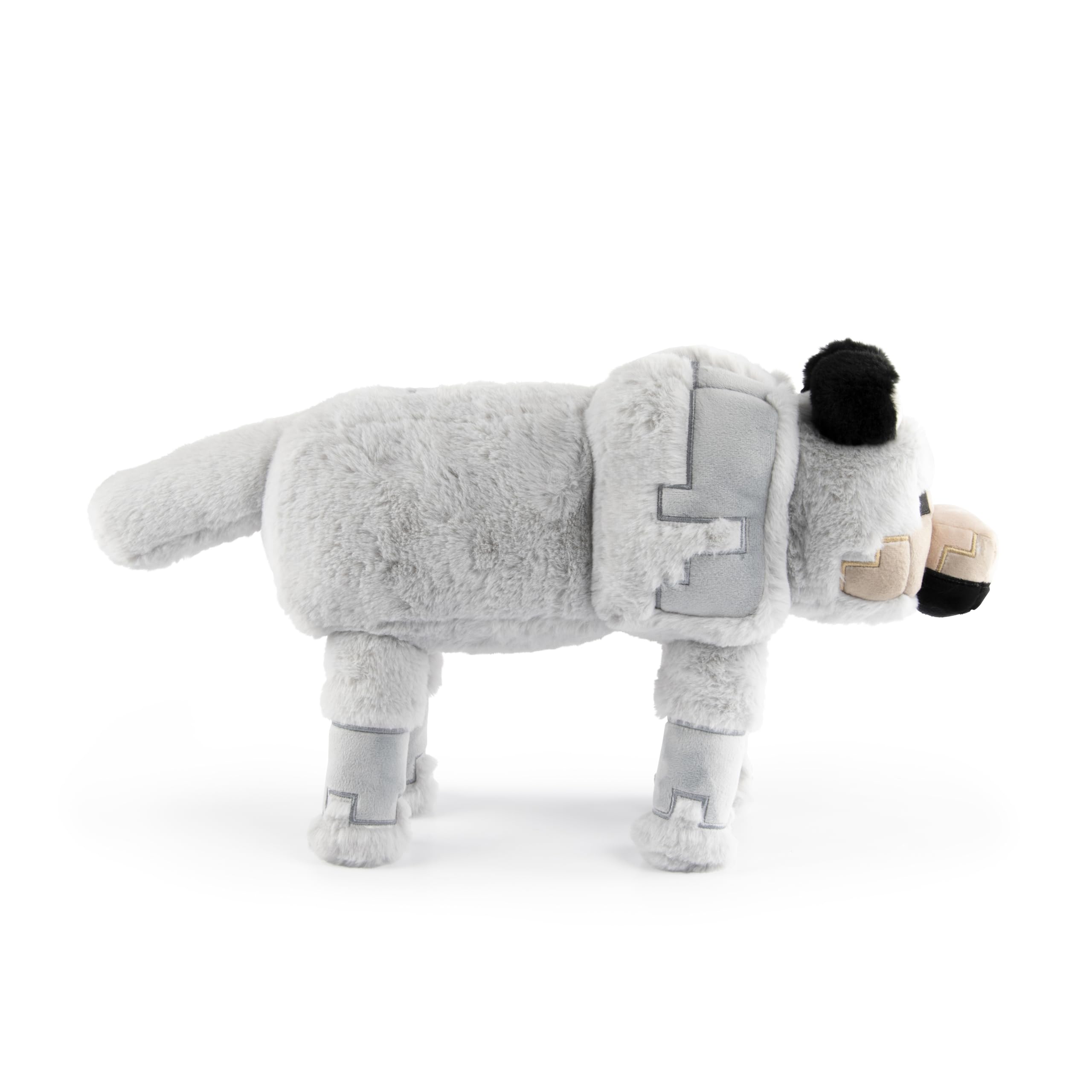 Jay Franco Minecraft Wolf Pillow Buddy travel-friendly plush supports on-the-go comfort.