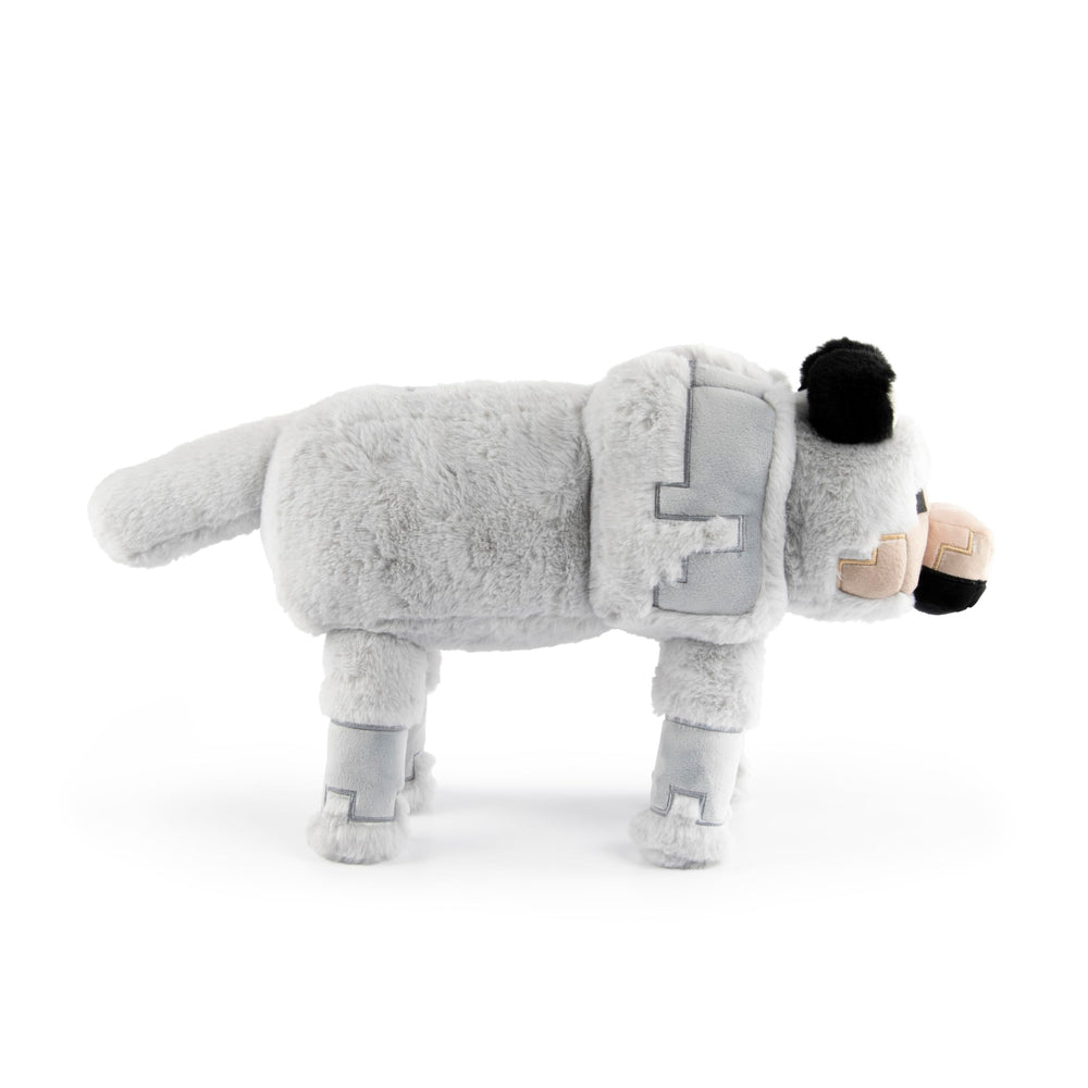 Jay Franco Minecraft Wolf Pillow Buddy travel-friendly plush supports on-the-go comfort.