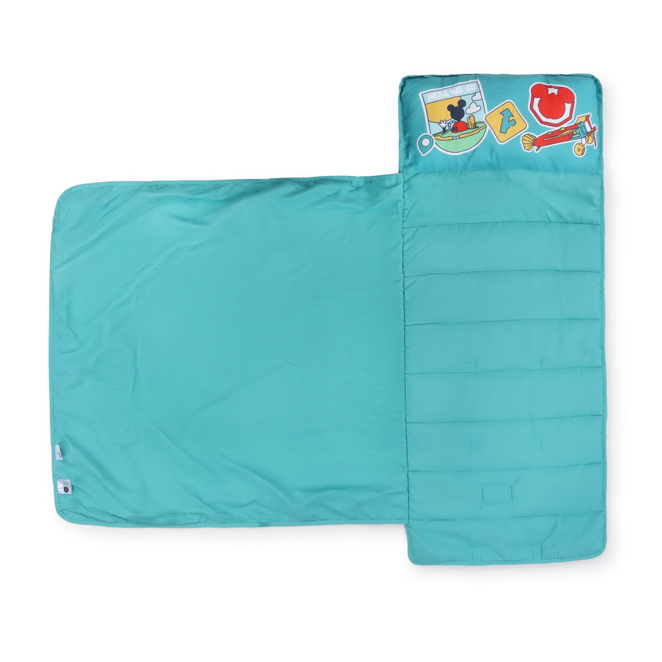 Jay Franco nap mat blanket included, 34x35 inches, cozy warmth.