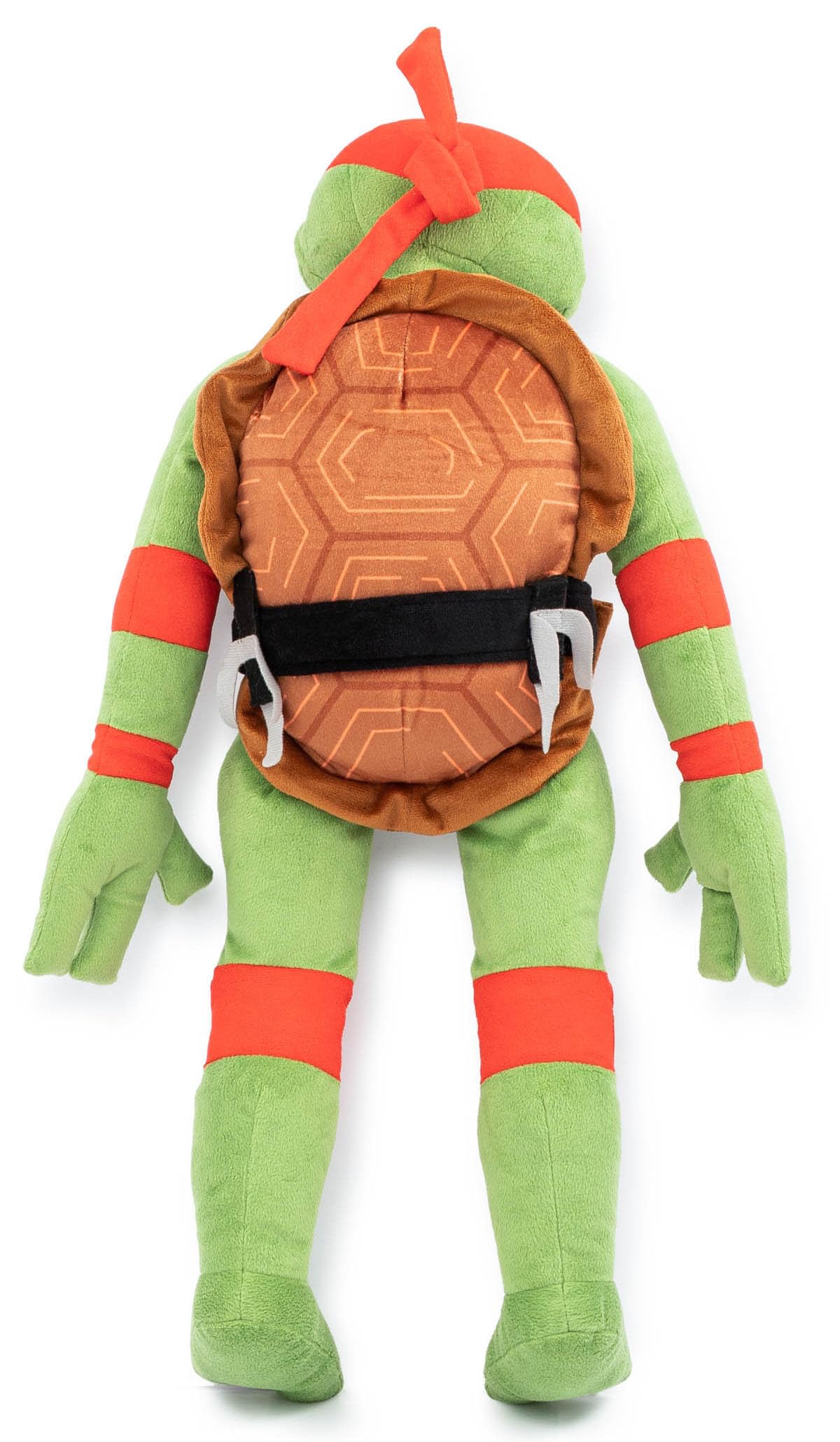 Jay Franco Raphael pillow buddy in car, ideal travel companion for kids.