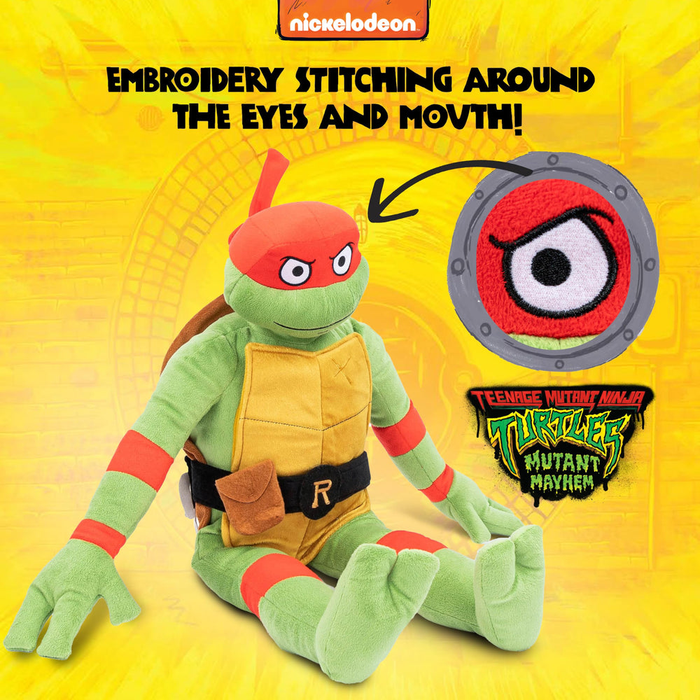 Jay Franco Raphael pillow buddy microfiber fabric close-up, soft to touch.