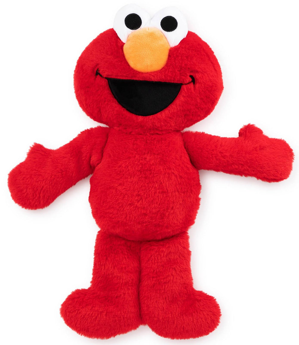 Jay Franco Sesame Street Elmo pillow buddy, 20-inch plush for cozy snuggles.