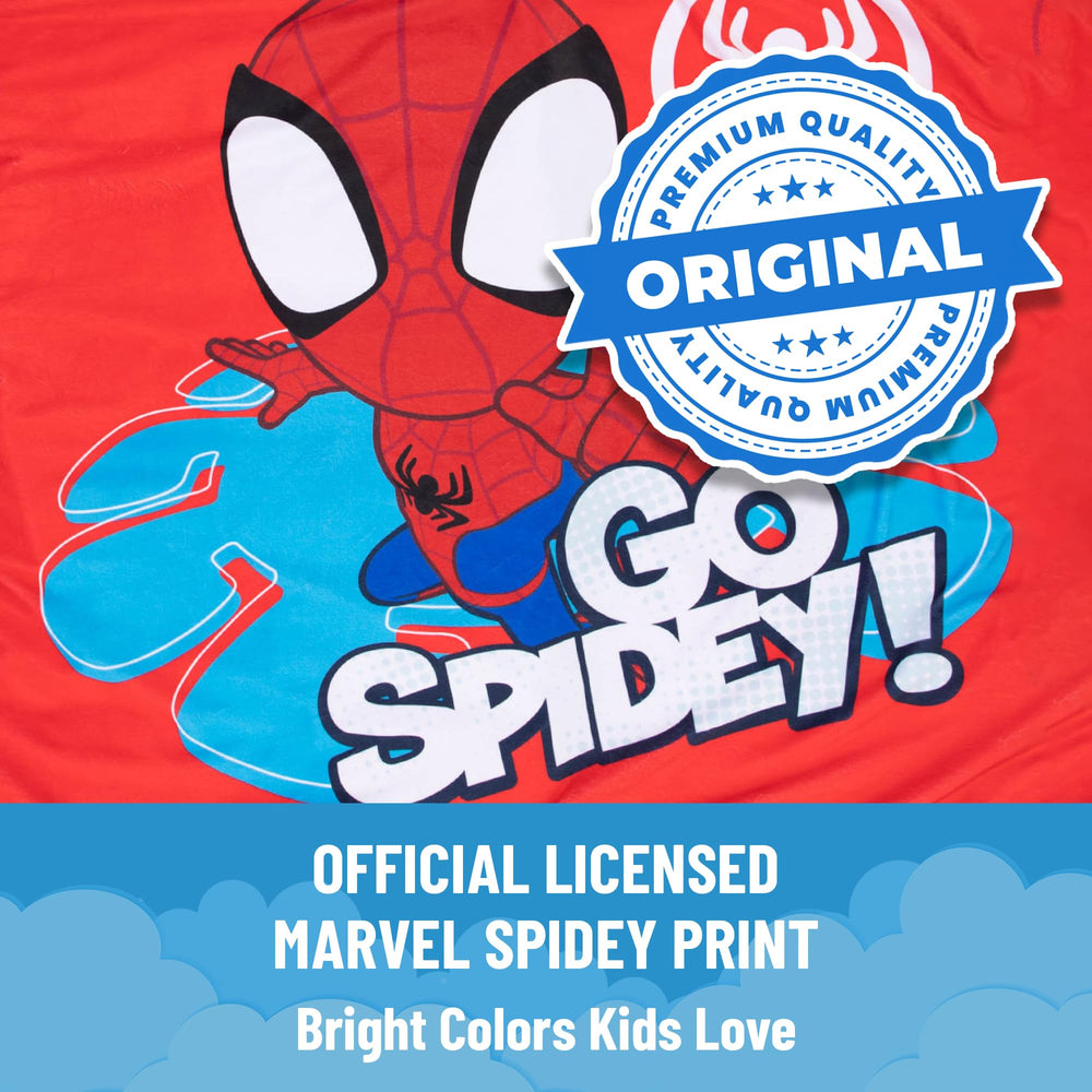 Name tag on Jay Franco Spiderman nap mat aids identification