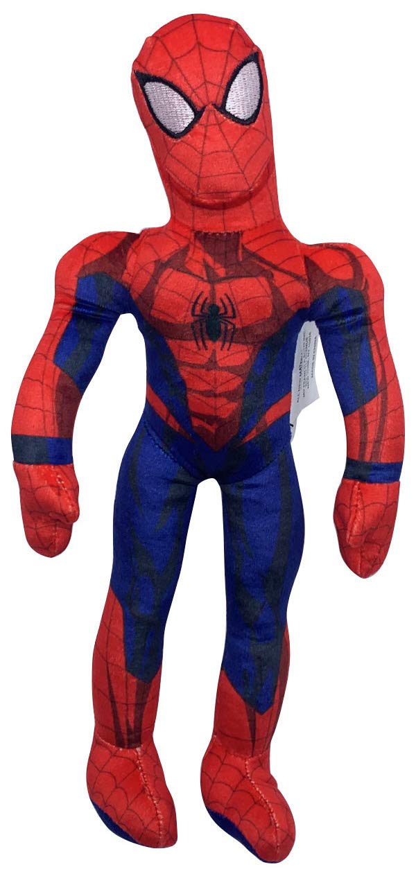 Jay Franco Spiderman travel set rolled up for easy storage and portability