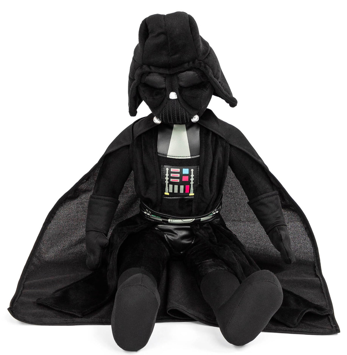 Jay Franco Star Wars Darth Vader Pillow Buddy 27in offers soft support for car, home, or school.
