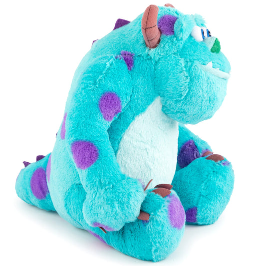 Jay Franco Sully pillow buddy side view, soft microfiber comfort for playtime and naptime.