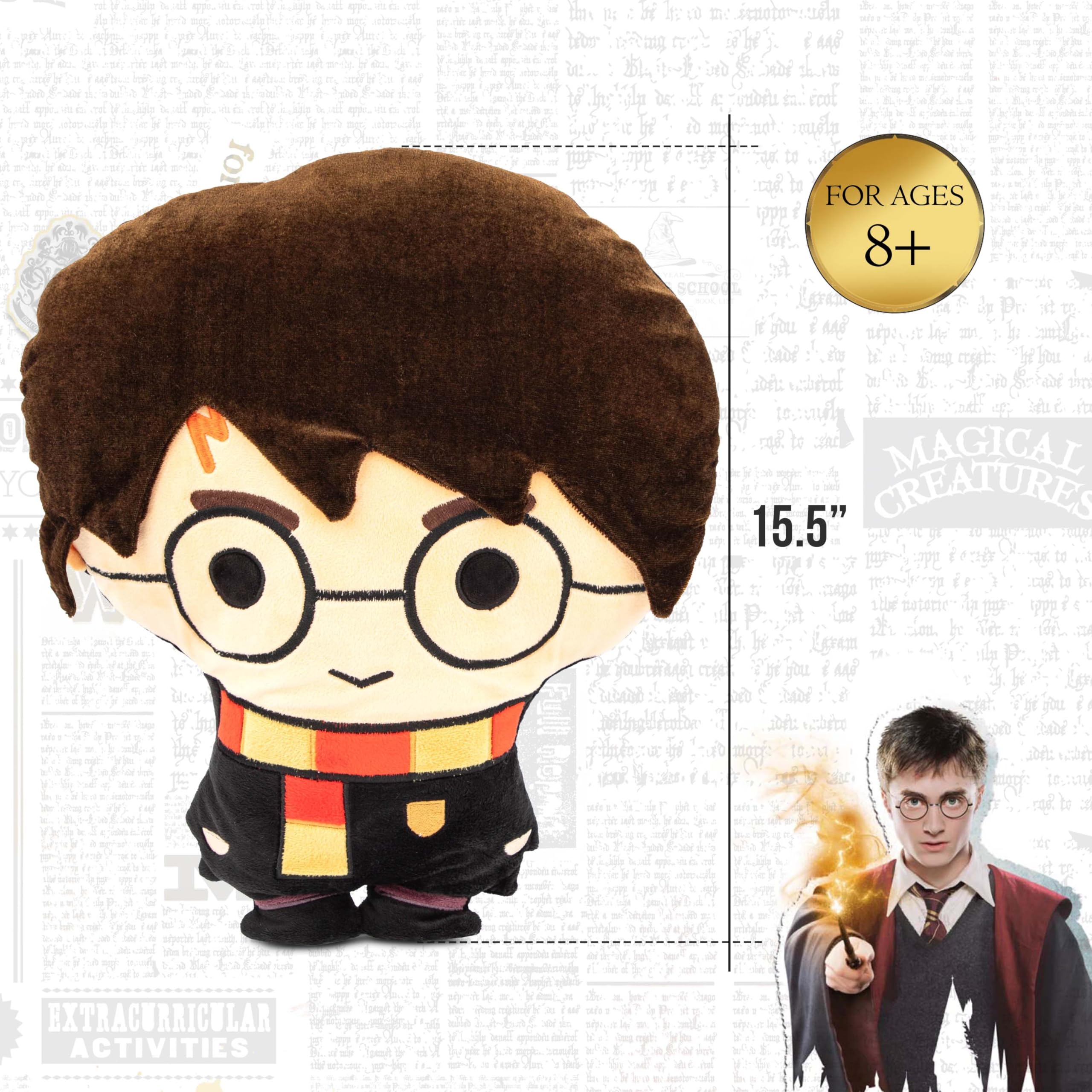 Jay Franco Warner Brothers Harry Potter plush pillow buddy close-up