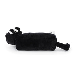 Jay Franco Minecraft Tuxedo Cat Plush in car seating for on-the-go comfort.