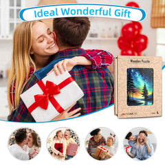 Jazcimdo wooden box packaging presents a premium gift experience.