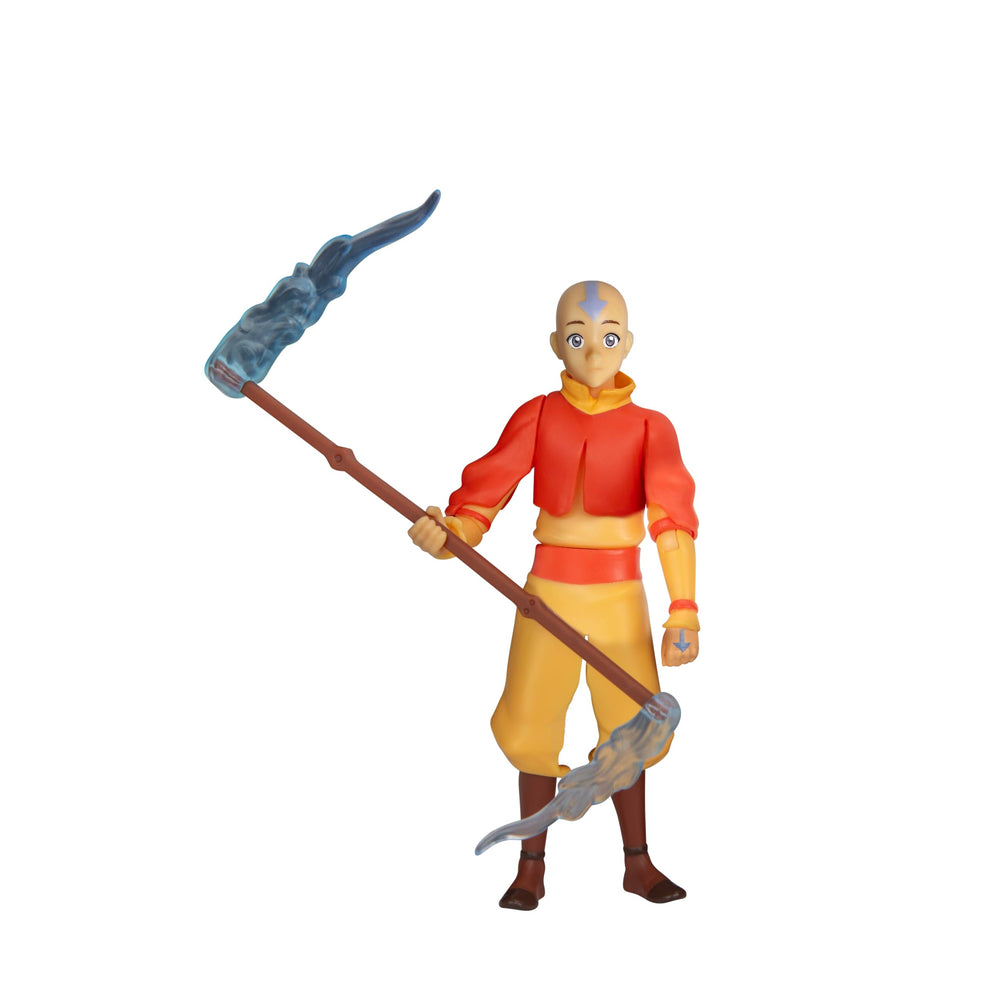 Jazwares Avatar Aang air-bending effects add motion to scenes.