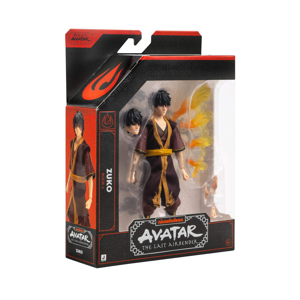 Jazwares Avatar Zuko soft tunic offers authentic look and flexible posing