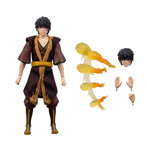 Jazwares Avatar Zuko swappable hands set enables dynamic posing for action scenes
