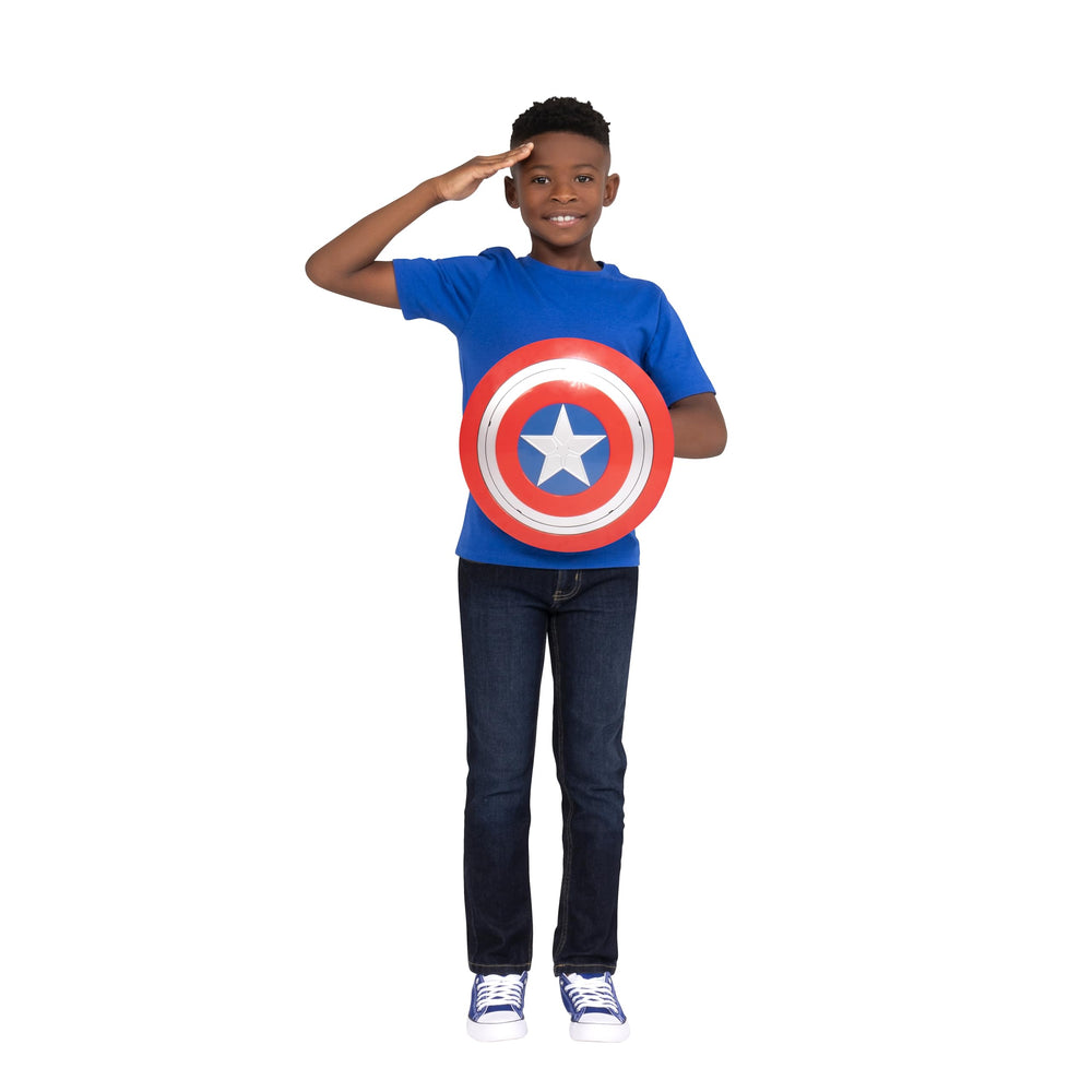 Jazwares Costumes Captain America colors capture heroic vibes during playtime