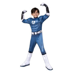 Jazwares Mr. Fantastic printed pattern echoes Fantastic Four design.
