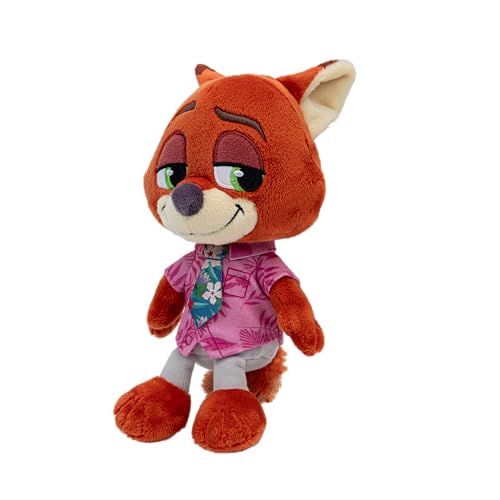 Jazwares Nick Wilde plush side view ready for adventure play.