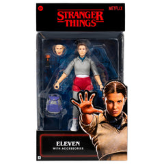 Jazwares Stranger Things Eleven Upside Down figure front view for dynamic display