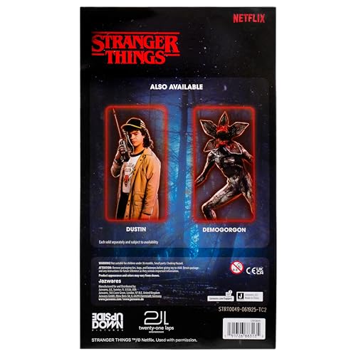 Jazwares Eleven Upside Down figure soft clothing detail enhances authentic look