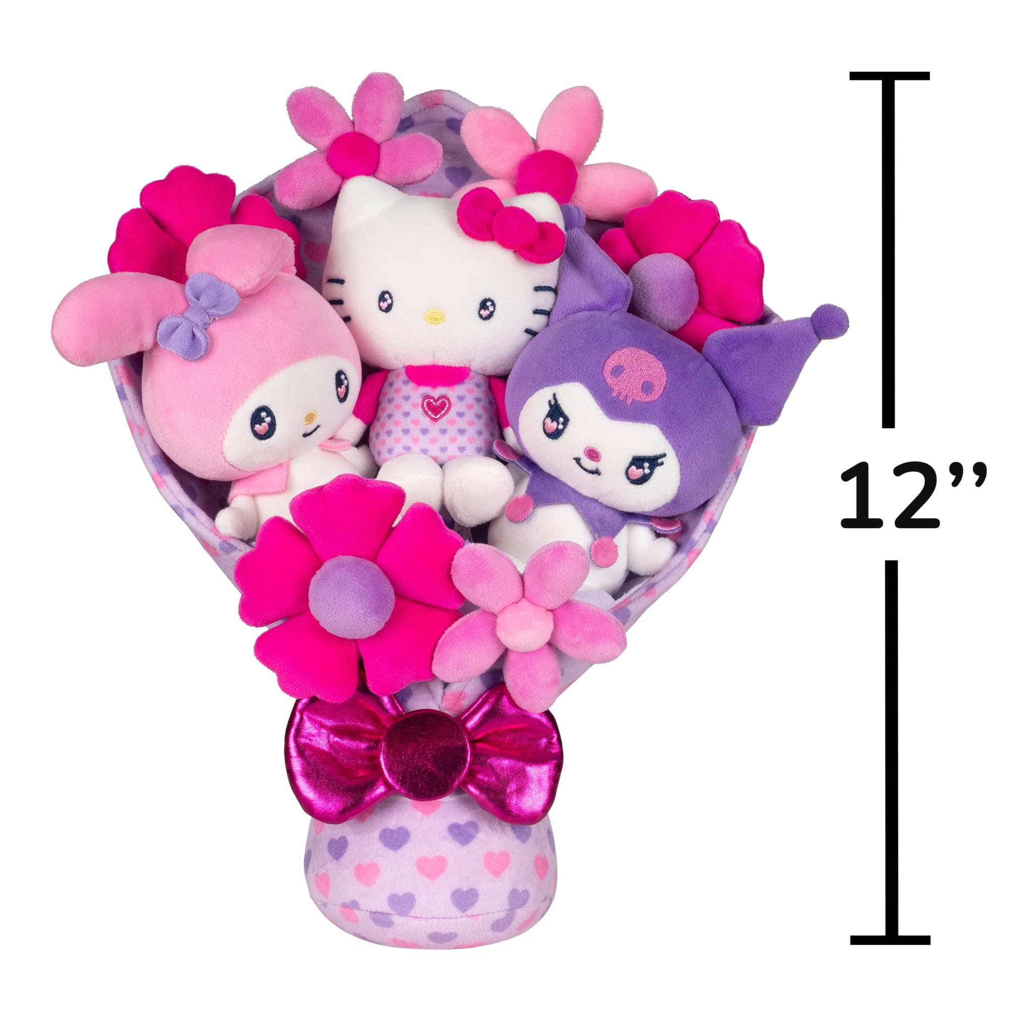 Jazwares heart-eyed plush details create a cute surprise for gifting.