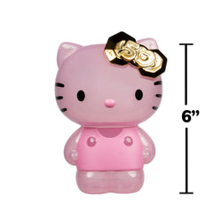 Jazwares Hello Kitty 50th Anniversary nesting figure in flocked finish, soft texture.