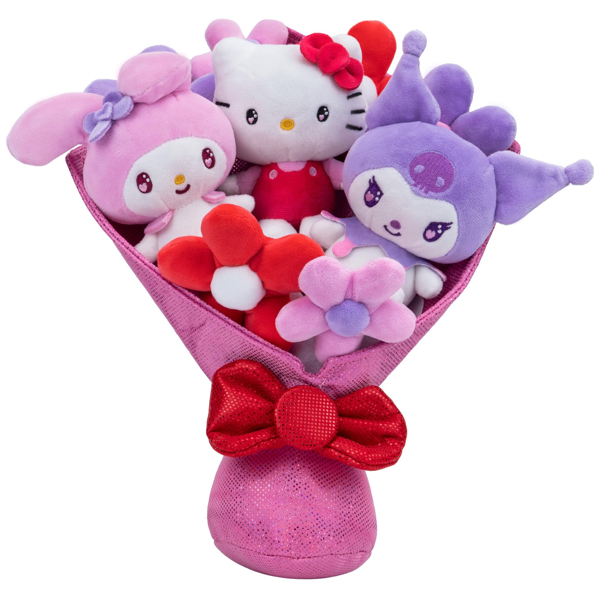 Jazwares Hello Kitty and Friends bouquet packaging showing premium gifting presentation