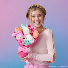 Jazwares Hello Kitty and Friends plush bouquet with six colorful flowers for vibrant party décor